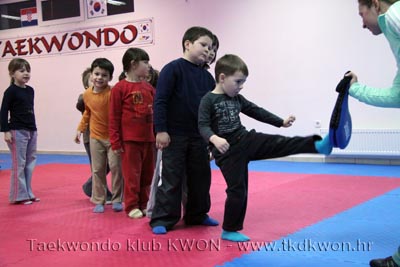 taekwondo kwon trening